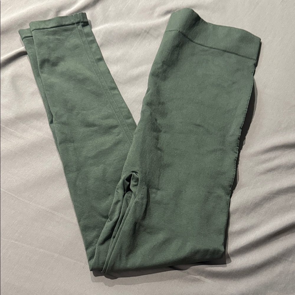 Blanqi Maternity Green Leggings